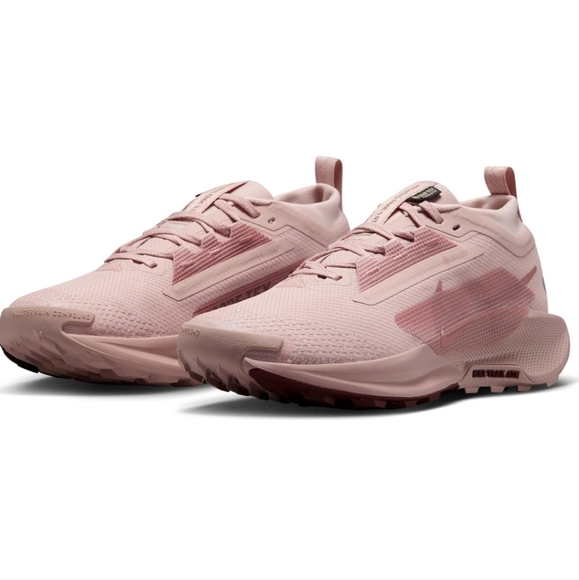 NIB Nike Pegasus Trail 5 Gore-Tex Womens Sz 8 GTX Pink - Picture 1 of 11